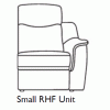 Modular Item - G Plan Firth Leather - Small RHF power recliner unit
