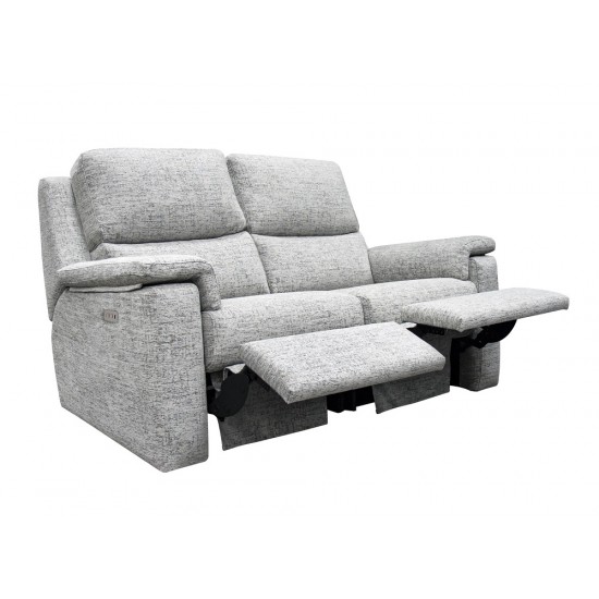G Plan Harper Small Power Recliner Sofa with Adjustable Headrest & Lumbar - Spring Promo Price until 3rd June 2024!