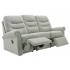 G Plan Holmes 3 Seater Manual Double Recliner Sofa