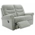G Plan Holmes 2 Seater Manual Double Recliner Sofa