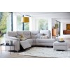 G Plan Jackson Corner Chaise Sofa with 1 Manual Recliner Seat - Left Hand Facing or Right Hand Facing 
