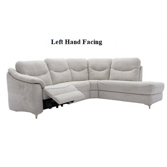 G Plan Jackson Corner Chaise Sofa with 1 Manual Recliner Seat - Left Hand Facing or Right Hand Facing 