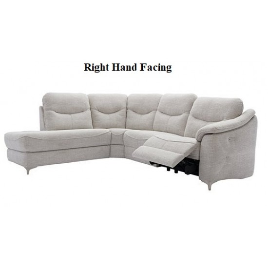 G Plan Jackson Corner Chaise Sofa with 1 Manual Recliner Seat - Left Hand Facing or Right Hand Facing 