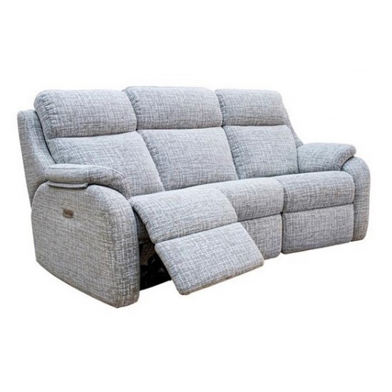 G Plan Kingsbury 3 Seater Power Recliner Curved Sofa