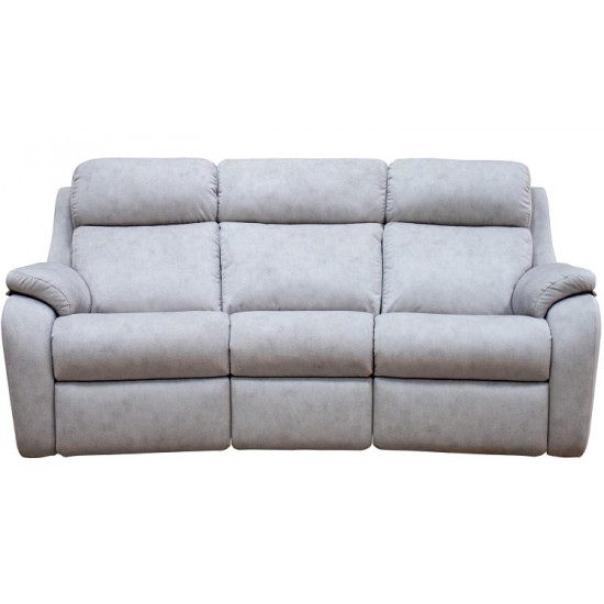 G Plan Kingsbury 3 Seater Manual Recliner Curved Sofa 