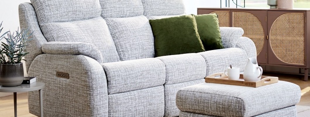 G Plan Kingsbury Sofas, Chairs and Recliners in both leather & fabric
