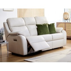 G Plan Kingsbury 3 Seater Power Recliner Sofa with Adjustable Headrest & Lumbar - SPRING PROMO PRICE NOW ON - ENDS 2ND JUNE!