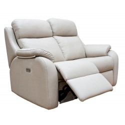 G Plan Kingsbury 2 Seater Power Recliner Sofa with Adjustable Headrest & Lumbar