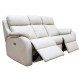 G Plan Kingsbury 3 Seater Power Recliner Sofa with Adjustable Headrest & Lumbar