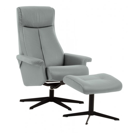 G Plan Lukas Manual Swivel Recliner Chair & Footstool 