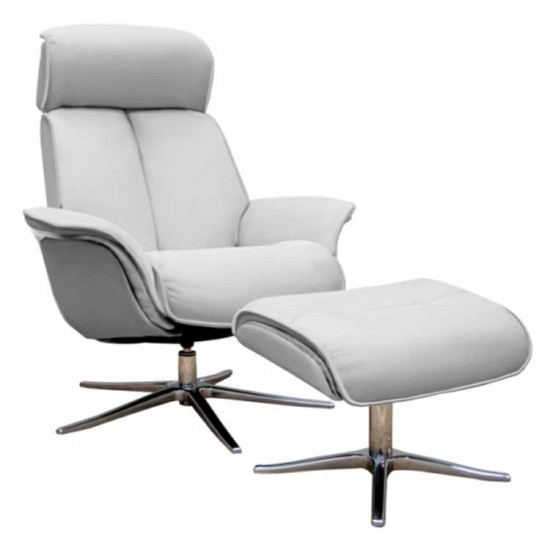 G Plan Lund Manual Chair & Footstool 