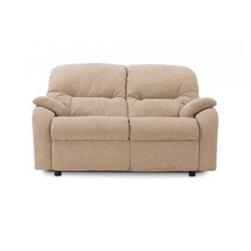 G Plan Mistral Fabric - 2 Seater Powered Recliner Sofa Double