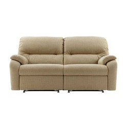 G Plan Mistral 3 Seater Manual Recliner Sofa Double - 2 Cushion version