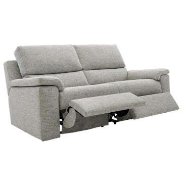 G Plan Taylor Fabric - 3 Seater Manual Recliner Settee