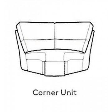 G Plan Taylor Leather - Modular Item - Corner Section