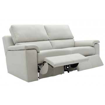 G Plan Taylor Leather - 3 Seater Manual Recliner Sofa 