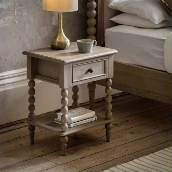Gallery Direct Artisan 1 Drawer Bedside Gallery Direct Artisan 1 Drawer Bedside