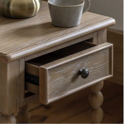 Gallery Direct Artisan 1 Drawer Bedside