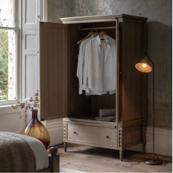 Gallery Direct Artisan 2 Door 1 Drawer Wardrobe