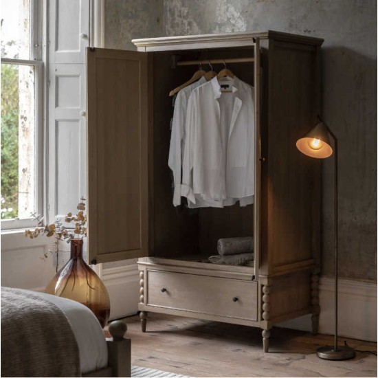 Gallery Direct Artisan 2 Door 1 Drawer Wardrobe Gallery Direct Artisan 2 Door 1 Drawer Wardrobe