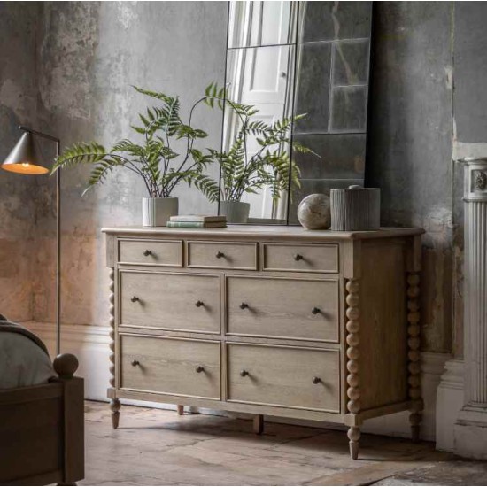 Gallery Direct Artisan 7 Drawer Chest Gallery Direct Artisan 7 Drawer Chest