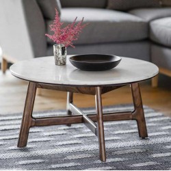Gallery Direct Barcelona Round Coffee Table