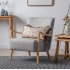 Gallery Direct Chedworth Accent Chair in Charcoal