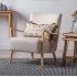 Gallery Direct Chedworth Accent Chair in Natural Linen