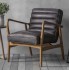 Gallery Direct Datsun Accent Chair in Antique Ebony