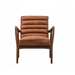 Gallery Direct Datsun Accent Chair in Vintage Brown
