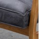 Gallery Direct Datsun Accent Chair in Antique Ebony