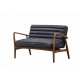 Gallery Direct Datsun Sofa in Antique Ebony