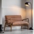 Gallery Direct Datsun Sofa in Vintage Brown 