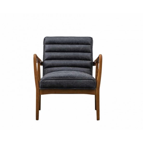 Gallery Direct Datsun Accent Chair in Antique Ebony