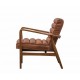 Gallery Direct Datsun Accent Chair in Vintage Brown