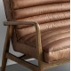 Gallery Direct Datsun Sofa in Vintage Brown 