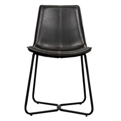 Gallery Direct Hawking Chair - Charcoal - Price for a pack of 2