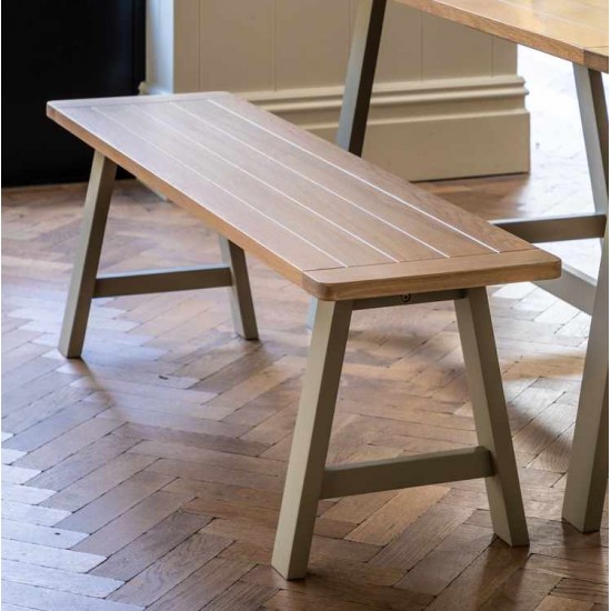 Gallery Direct Eton Trestle Bench