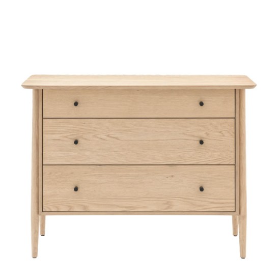 Gallery Direct Hatfield 3 Drawer Chest Gallery Direct Hatfield 3 Drawer Chest