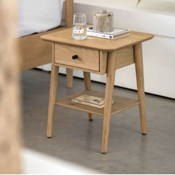 Gallery Direct Hatfield 1 Drawer Bedside