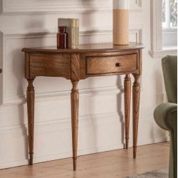 Gallery Direct Highgrove Demi Lune Table 