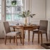 Gallery Direct Highgrove Extending Round Dining Table