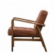 Gallery Direct Humber Accent Chair in Vintage Brown