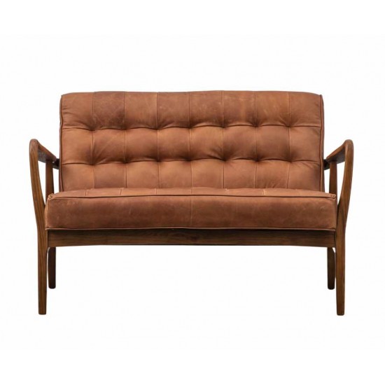 Gallery Direct Humber Sofa in Vintage Brown