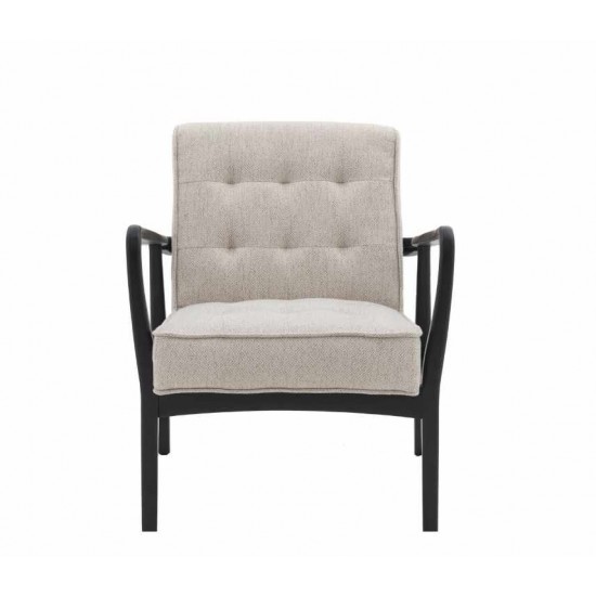 Gallery Direct Humber Accent Chair in Natural Weave Fabric