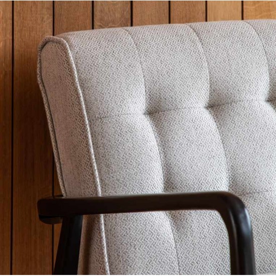 Gallery Direct Humber Accent Chair in Natural Weave Fabric