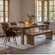 Gallery Direct Iowa Dining Bench Gallery Direct Iowa Dining Bench