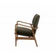 Gallery Direct Jensen Accent Chair in Green Fabric