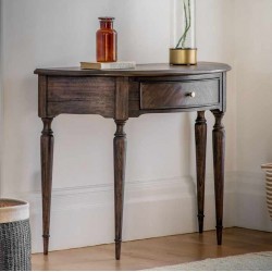 Gallery Direct Madison Demi Lune Console Table