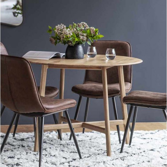 Gallery Direct Madrid Round Dining Table